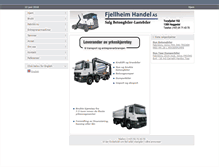 Tablet Screenshot of fjellheim.no